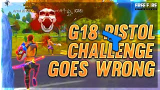 ONLY G18 CHALLENGE  FUNNIEST ENDING EVER  GARENA FREE FIRE  DESI GAMERS [upl. by Sydel805]