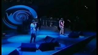 Oasis  Champagne Supernova Live  Maine Road 1996 1st Night  HD [upl. by Christalle483]