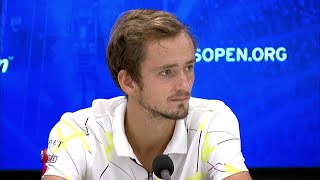 Daniil Medvedev quotI knew I had to leave my heart out therequot  US Open 2019 Finals Press Conference [upl. by Onej63]