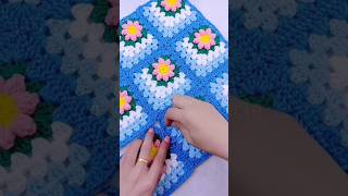 تشبيك وحدات كروشيه بالابرة crochet [upl. by Oiramd]