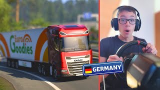 On roule en Allemagne avec mon nouveau DAF sur ETS2 [upl. by Seen]