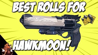 Best Rolls For Hawkmoon  Destiny 2 Beyond Light  Exotic Roll Guide [upl. by Kenn445]