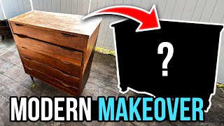 MidCentury Modern Furniture Makeover  MCM Refinishing [upl. by Atilehs]