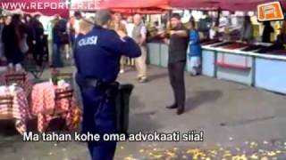 Estonian Guy VS Finland Police [upl. by Nnahtur]