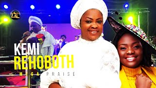 MustWatch Kemi Rehoboths and Adeyinka Alaseyori Incredible Ministration at Mega Praise [upl. by Sinai]