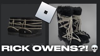 there’s RICK OWENS in Roblox 💀 [upl. by Furr715]