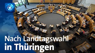 So ist die Lage nach der Landtagswahl in Thüringen [upl. by Denice]