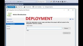 SSIS Project Deployment  SSIS Package Deployment  ssis tutorial part 68 [upl. by Aizat]