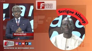 🚨TFM LIVE  Faram Facce du 22 Novembre 2023  Pr  Pape Ngagne Ndiaye  Invité  Serigne Mboup [upl. by Lapides949]