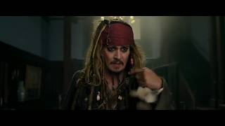 Pirates of the Caribbean 5 Im Robbing the Bank FULL SCENE Jack Sparrow HD [upl. by Oshinski788]