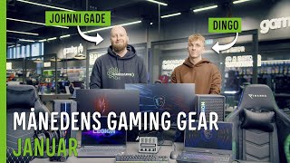 MÅNEDENS GAMING GEAR  JANUAR 2024 [upl. by Jempty]