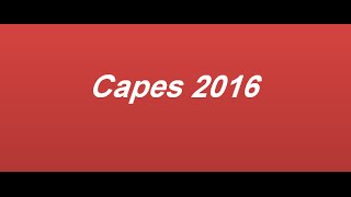 capes 2016 Capes2017 TUNISIE [upl. by Llerud984]