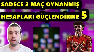 quotYAMAL HESABIquot 🚀 2 MAÇ OYNANMIŞ HESAPLARI GÜÇLENDİRME 5 HESAP eFootball Mobile [upl. by Glassman716]