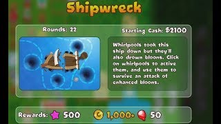 Bloons Monkey City  Shipwreck Special Mission [upl. by Wu421]