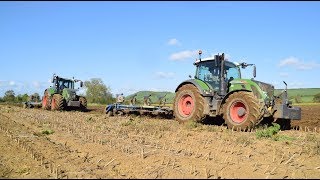 2 Fendts Ploughing [upl. by Lowrie]