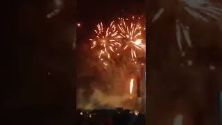 Opener 2024 Dua Lipa fireworks performance Gdynia opener festival dua dualipa fireworks [upl. by Garin]