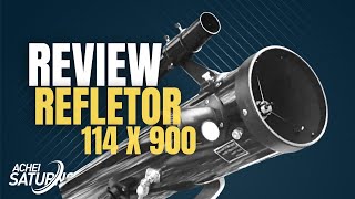 REVIEW TELESCÓPIO REFLETOR 114x900mm [upl. by Oterol347]