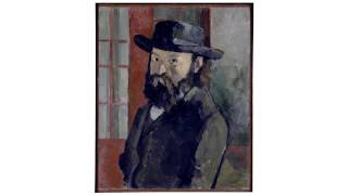 Paul Cézanne Autoportrait au chapeau de feutre noir vers 1879 [upl. by Magnus]