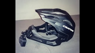 Cratoni CManiac GoPro hero 8 Setup [upl. by Anirehtak]