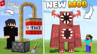 Testing Clickbait Minecraft Shorts That Are Actually Real… [upl. by Melony]