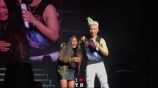 170912 TAEYANG  WAKE ME UPYsabelle with YB  WHITE NIGHT in LA [upl. by Saihttam609]