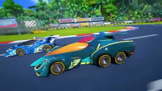 Racing Little Heroes Season 7 Episode 25 New Super Star Charge kids cartoons cartoons for kids [upl. by Novyar]