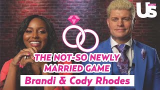 AEW Brandi amp Cody Rhodes Play The Not So Newlywed Game  Biggest Turn Off 1st I Love You amp More [upl. by Stalder]