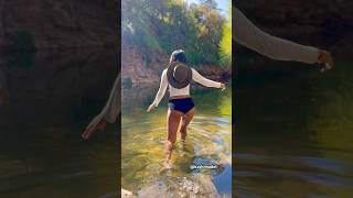 Sedona AZ 🌞 arizona river modellife explorer cute asmr [upl. by Maryjane]