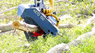 PROCESSOREHARVESTER quotKETO 150HD TOP SAW quot [upl. by Fauman745]