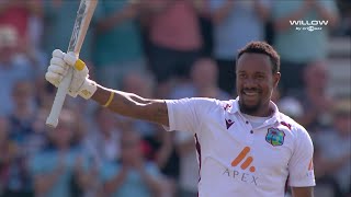 Kavem Hodge 120 runs vs England  2nd Test  Day 2  ENG vs WI [upl. by Nacim]