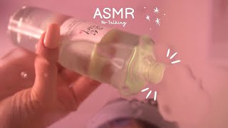 ASMR  No Talking Midnight SPA  First Person Skincare Sounds ✨ [upl. by Aenel772]