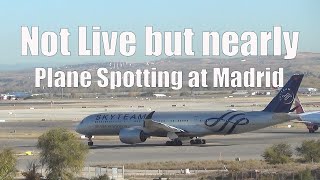 Planespotting Madrid  Madrid Barajas Airport  The Mound [upl. by Lavine460]