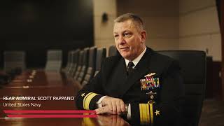 US Navy RADM Scott Pappano Program Executive Office Strategic Submarines [upl. by Bryce240]