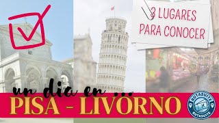 Qué Ver y Hacer en Livorno y Pisa Un Video Turístico Imperdible para tu Próximo Viaje a Italia [upl. by Asselim764]