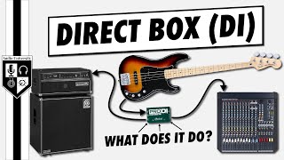 What Is A DI Box Direct Box  When amp How To Use One [upl. by Rayford]