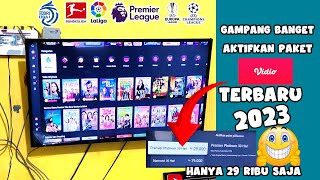 Cara aktifkan Paket Premium Aplikasi Vidio Terbaru [upl. by Anerom109]