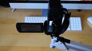 How to Build an Overhead Camera SwingArm Mount for 9 [upl. by Htelimay]