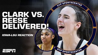 CAITLIN CLARK VS ANGEL REESE WAS EVERYTHING amp MORE 🔥 Full Iowa vs LSU BREAKDOWN  SC with SVP [upl. by Dahij]