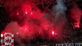 Hajduk  Osijek  24112013  Bakljada na Poljudu 1080p HD [upl. by Vivianna]