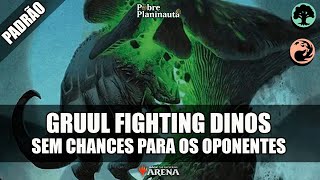 DINOSSAUROS ATROPELANDO NA RANQUEADA  Fight Rigging Gruul Dinosaurs  MTG Arena Standard LCI [upl. by Ainesey623]