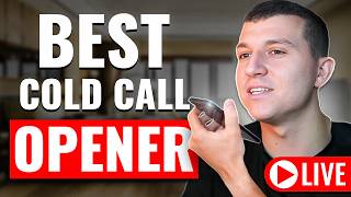 This Is BEST Insurance Cold Calling Opener Live Dialing Proof [upl. by Oruntha]