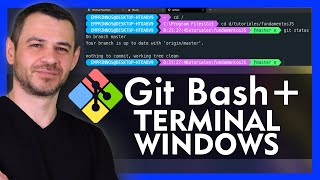 Como Agregar GitBash a la terminal de windows OhMyPosh [upl. by Riamu]