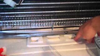 How to fix a leaking refrigerator  frozen defrost drain tube [upl. by Sine460]