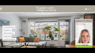 Te koop Tigrisstraat 94 Purmerend  Hoekstra en van Eck Makelaars  Méér Makelaar [upl. by Caro]