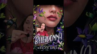 BELLADONNA  BOOK REVIEW belladonna booktube romance fantasy books review fyp [upl. by Zug]