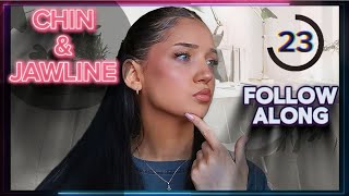 Best 10 Minute Exercises for RECEDING CHIN and JAWLINE [upl. by Ellehsyt719]