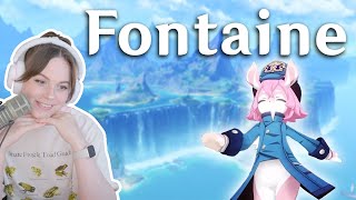 My Fontaine first impressions  Genshin Impact [upl. by Htennek384]