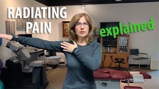 What is radiating pain and what causes it explained by Irvine Posture Chiropractor [upl. by Eimerej802]