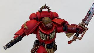 Completed Blood Angels Primaris Lieutenant Tolmeron  Primaris PJ [upl. by Zipnick]