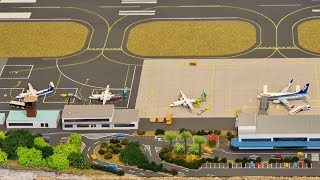 How to build a modelairport in scale 1500 Episode 2  by airportsforscale [upl. by Jessamyn]